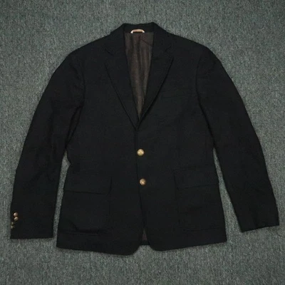 Billy Reid Blazer Mens 42L Blue Wool Cashmere Lined Sport Coat Suit Jacket - Image 1 of 4