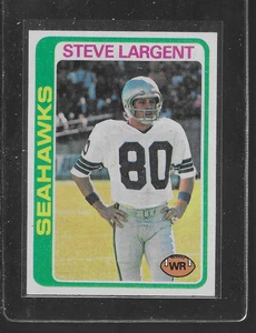 1978 Topps Football # 443 Steve Largent schöne Karte - Bild 1 von 2