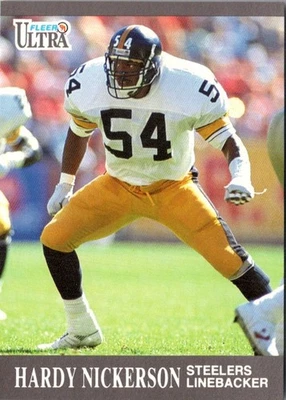 1991 Ultra Hardy Nickerson #115 Pittsburgh Steelers Football Card - Image 1 of 2