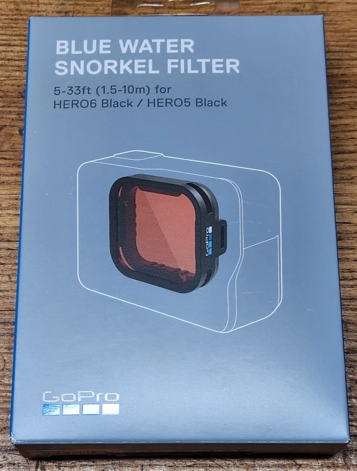 Filtros de agua GoPro azul y verde para HERO6 negro/HERO5 negro Foto 1 de 4