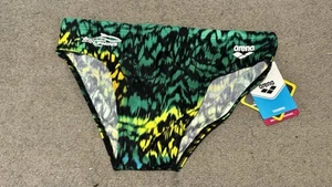 Arena Men’s Australian Dolphins Replicas Swim Briefs size M (14) - Picture 1 of 4