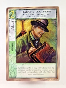 Harvey Walters - Mythos CCG Karte (1996 Chaosium) Ally, Arkham Cthulhu Lovecraft - Bild 1 von 2