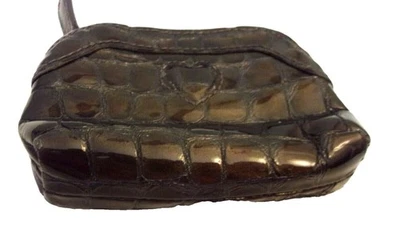 Monedero Brighton Marrón Charol Exterior Corazón Hinchado, Cremallera Superior  Foto 1 de 4