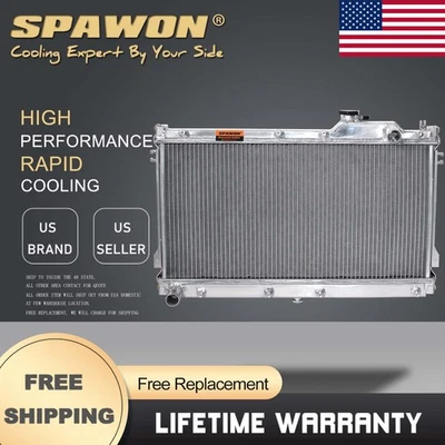Spawon Radiator For Mazda Miata MX-5 Base 1990-1997 1.6 1.8 L4 MT - Изображение 1 из 4