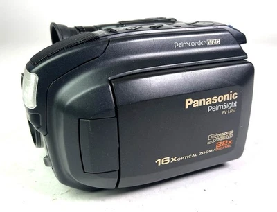 Panasonic Palmcorder PalmSight Camcorder PV-L657 VHS No Battery Untested - Image 1 of 4