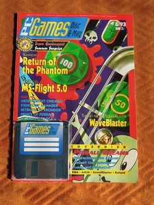PC Games Disc & Mag 8/93 Magazin Zeitschrift Computec Verlag Retro Sammler - Bild 1 von 8