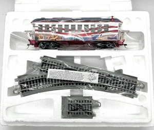 Hawthorne Bachman 0n30 Train Discovery & Beauty Coach Car & Track 79655 w/COA - Picture 1 of 10