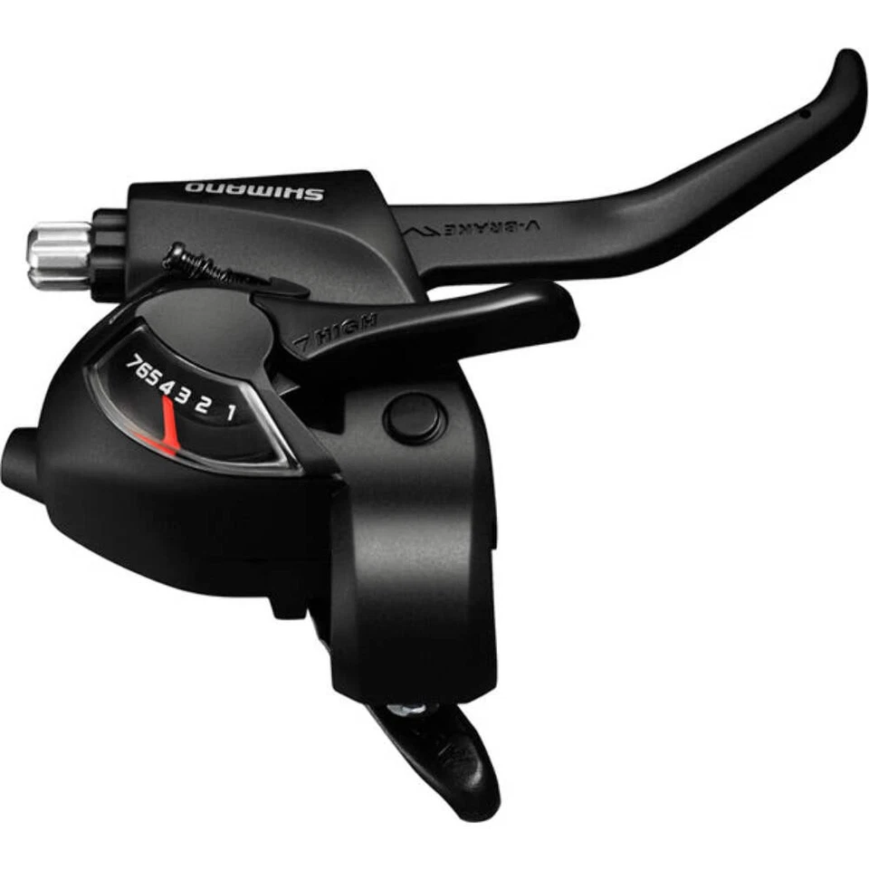 Shimano Altus ST-EF41 EZ Fire Plus STI Set for V-Brakes, 3x6 Speed, 2-finger Lev - Image 1 of 1