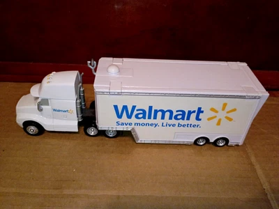 Disney Pixar Cars Wally Walmart Semi-Truck Racing Hauler. - Image 1 of 3
