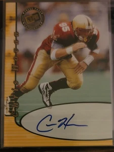 Chris Hovan 2000 Press Pass Auto Boston College - Picture 1 of 1