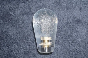 Palo arcade burbuja transparente bola bate superior de 2" joystick pieza de mango de palo de lucha - Imagen 1 de 7