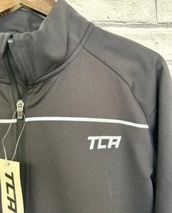 TCA Mens Winter Thermal Cycling Running Jacket Reflective Windproof Black XL New - Picture 1 of 5