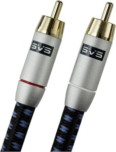SVS SoundPath 1 metro cavo di interconnessione audio multicolore placcato oro 24K - Foto 1 di 3