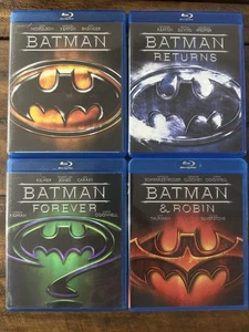 Batman (1989-1997) Blu Ray Returns Forever Robin Keaton Burton Komplettsatz Lot - Bild 1 von 3