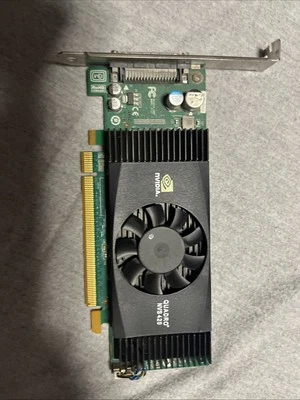 PNY NVIDIA Quadro NVS 420 (VCQ420NVSX1DPPB) 512MB GDDR3 SDRAM PCI Express x1... - Image 1 of 2