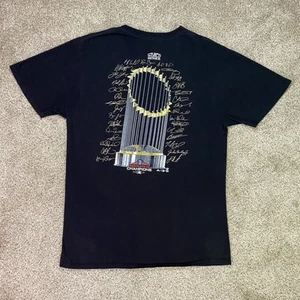 Boston Red Sox Trikot Herren M 2018 World Series Champions Autographs Trophy MLB - Bild 1 von 21