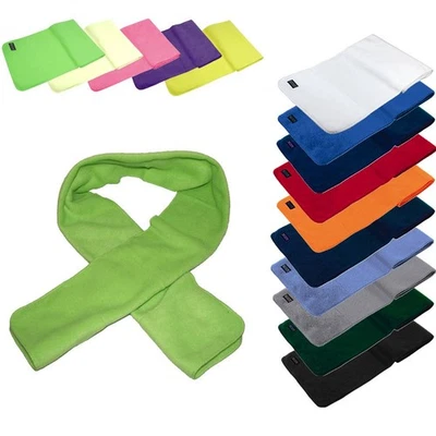 PRINTWEAR MARKENLOS Fleeceschal 150 x 30 cm Weiches Antipilling Fleece