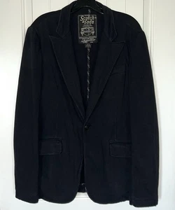 Scotch & Soda Herren Strick Baumwolle Blazer Jacke M 48 Distressed Freizeit Vintage Look - Bild 1 von 24