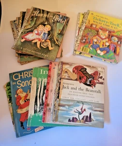 lot 12 Children's books Little Golden Books + others Tenggren - Picture 1 of 24