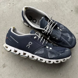 Scarpe da corsa uomo On Cloud blu navy mezzanotte/oceano da uomo taglia 12 *DIFETTI* - Foto 1 di 13