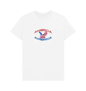 PREMIUM OFFICIAL APOH American Eagle Graphic White T-Shirt - Picture 1 of 3