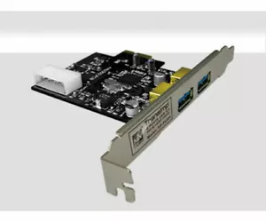 Mukii 2 x Porta USB3.0 PCI-E Scheda di Espansione USB3.0, TIP-PU301 - Foto 1 di 1