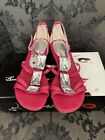 Gorgeous Ladies Beverly Feldman For Russell & Bromley Pink Jewelled Flat Sandals