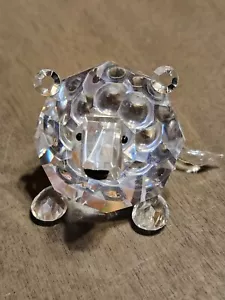 Zoo Swarovski Crystal 1 1/2" x 1 3/4" Crystal Faceted Lion Paper Weight - Picture 1 of 7