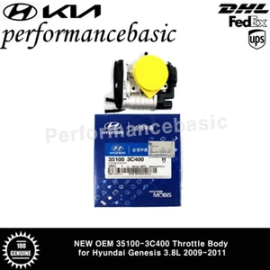NEW OEM 35100-3C400 Throttle Body for Hyundai Genesis 3.8L 2009-2011 - Picture 1 of 4