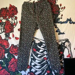 RARE Urban Outfitters Vanguard Neon Pattern Print Drawstring Joggers Pants 32 - Bild 1 von 4