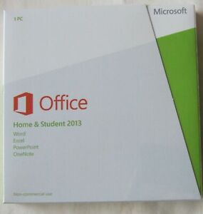 NEW and SEALED - Office Home & Student 2013 - English Full Version DVD