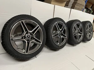 Original Mercedes W205 S205 C43 18“ AMG Winterräder A2054019900 A2054019600 - Bild 1 von 15