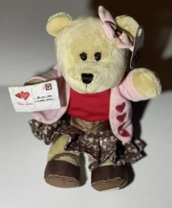 Starbucks 102nd Edition True Love The Bearista Bear Collection Plüschtier 2011 - Bild 1 von 6