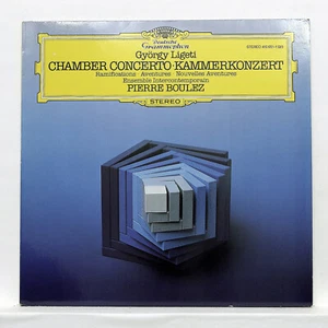 PIERRE BOULEZ ⸺ LIGETI concerto de chambre, ramification ⸺ DGG 410651-1 LP NM - Photo 1/2