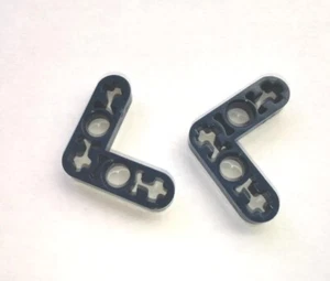 LEGO® Technik Technic Liftarme flach 3x3 in dunkelblau 2 Stück #32056 - Bild 1 von 1