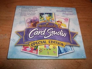 Hallmark Card Studio Special Edition CD ROM Software Windows 98/ME/2000/XP NEW - Picture 1 of 2