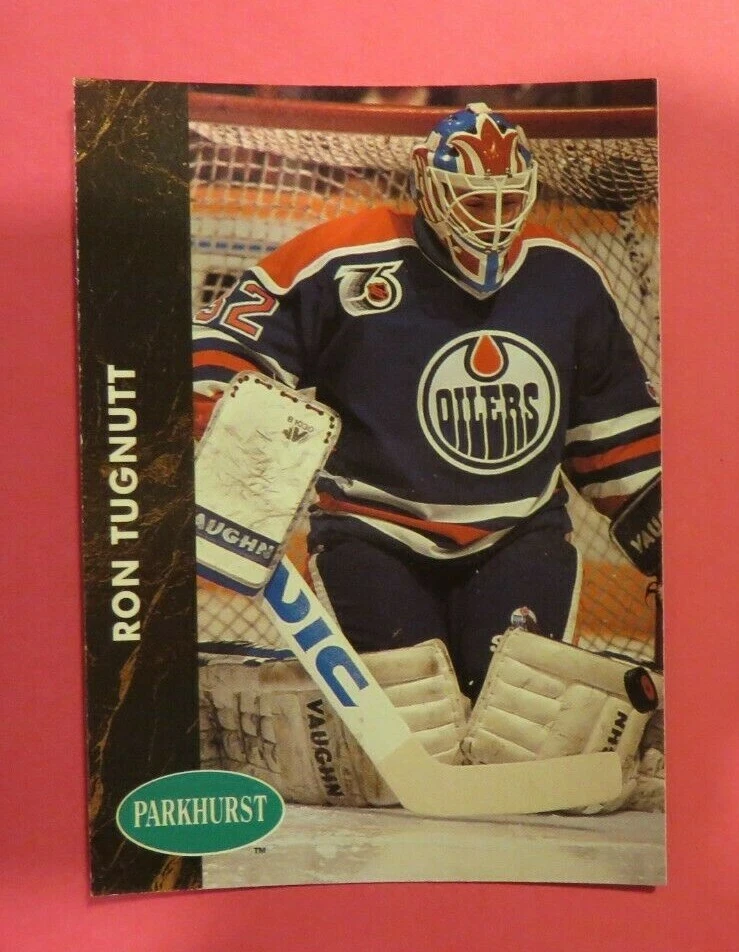 1992 Parkhurst, Edmonton Oilers - RON TUGNUTT - Image 1 of 1