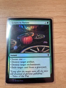 Return to Nature - Throne of Eldraine - Foil - Magic The Gathering 2019 - Bild 1 von 3