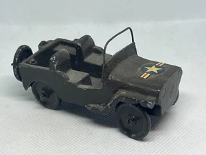 Modellino pressofuso metallo pesante Marca Jeep Willys Esercito americano USA - Foto 1 di 11