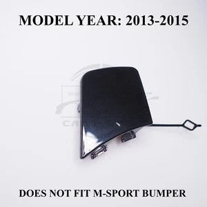 Parachoques delantero Tow Hook Cover para BMW X1 E84 LCI SE 2013-2015 Zafiro Negro 475 - Imagen 1 de 12