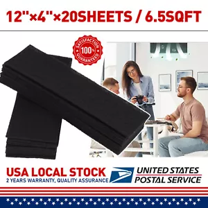 Furnace Floor Register Vent Charcoal Carbon Filters 4 x 12'' 20 Pack - Picture 1 of 10