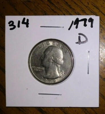 1979 - D Mint - Washington Quarter -  Lot# 314 - Image 1 of 2