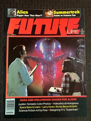 1979 July FUTURE LIFE Magazine #11 FN 6.0 Alien Movie / NASA & Hollywood - Image 1 of 3