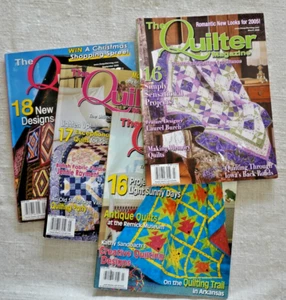 4 Quilters World Magazines fr 2005 March May July and September Pattern inserts - Picture 1 of 9