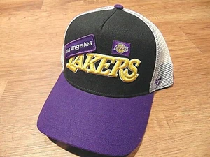 '47 BRAND RETRO NBA LOS ANGELES LAKERS MESH SNAPBACK HAT SIZE ONE SIZE - Picture 1 of 4