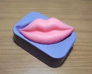 silicona molde labial grande sexy jabón labios velas moldes caseros - Imagen 1 de 9