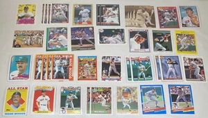 Wade Boggs Card Lot (43) Topps Kids Donruss Bowman Pinnacle Score Boston Red Sox - Picture 1 of 11