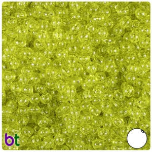 BeadTin Sparkle 5mm Round Plastic Beads (700pcs) - Color choice - Picture 1 of 5