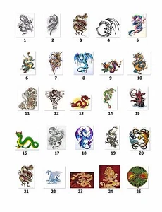 30 Personalized Dragons address labels (dr1) - Picture 1 of 3