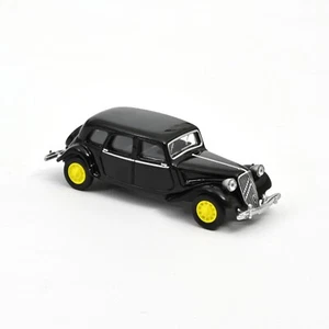 Citroën Traction 1939 nero 1/64 3 pollici scatola di cartone nuova - Foto 1 di 2